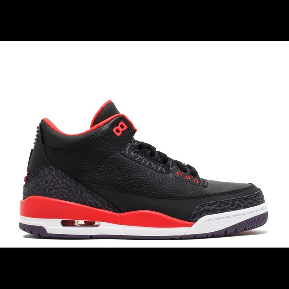 Air Jordan Retro 3 Crimson - Picture 2 of 7